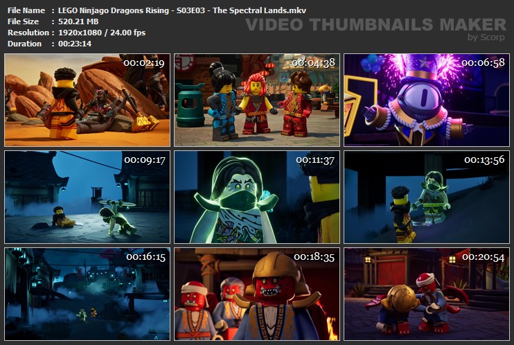 LEGO Ninjago Dragons Rising - S03E03 - The Spectral Lands.mkv