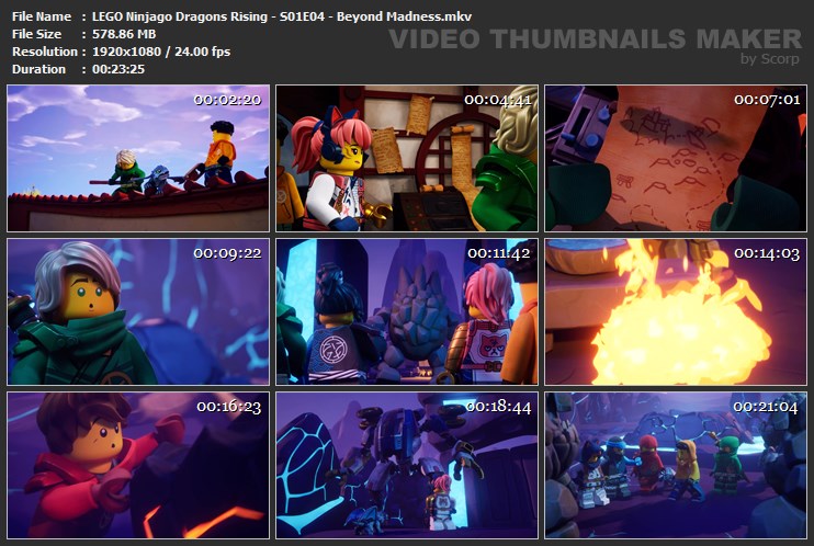 LEGO Ninjago Dragons Rising - S01E04 - Beyond Madness.mkv