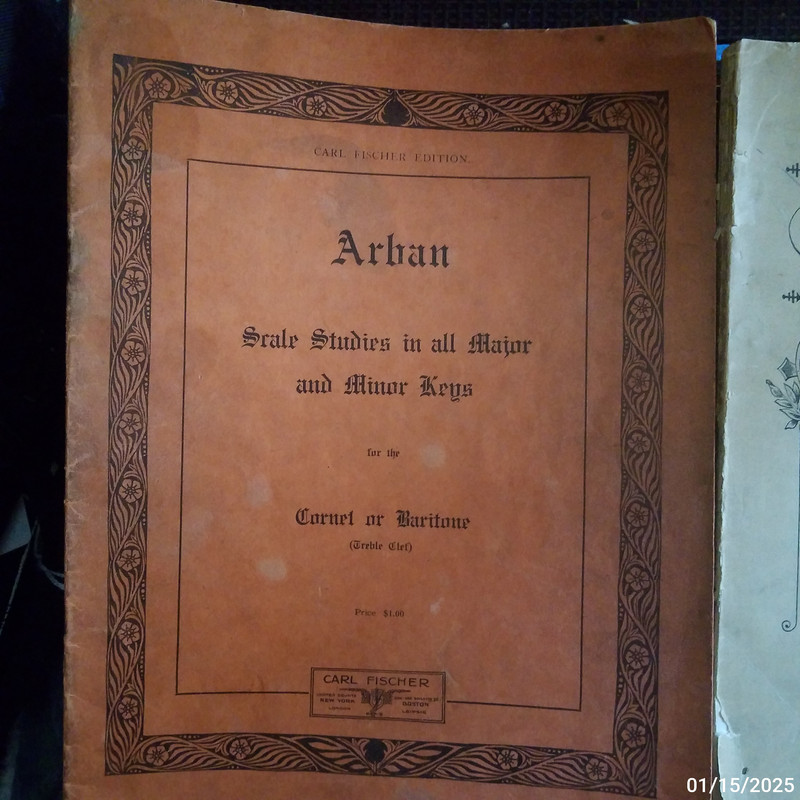 Arban 1889 book