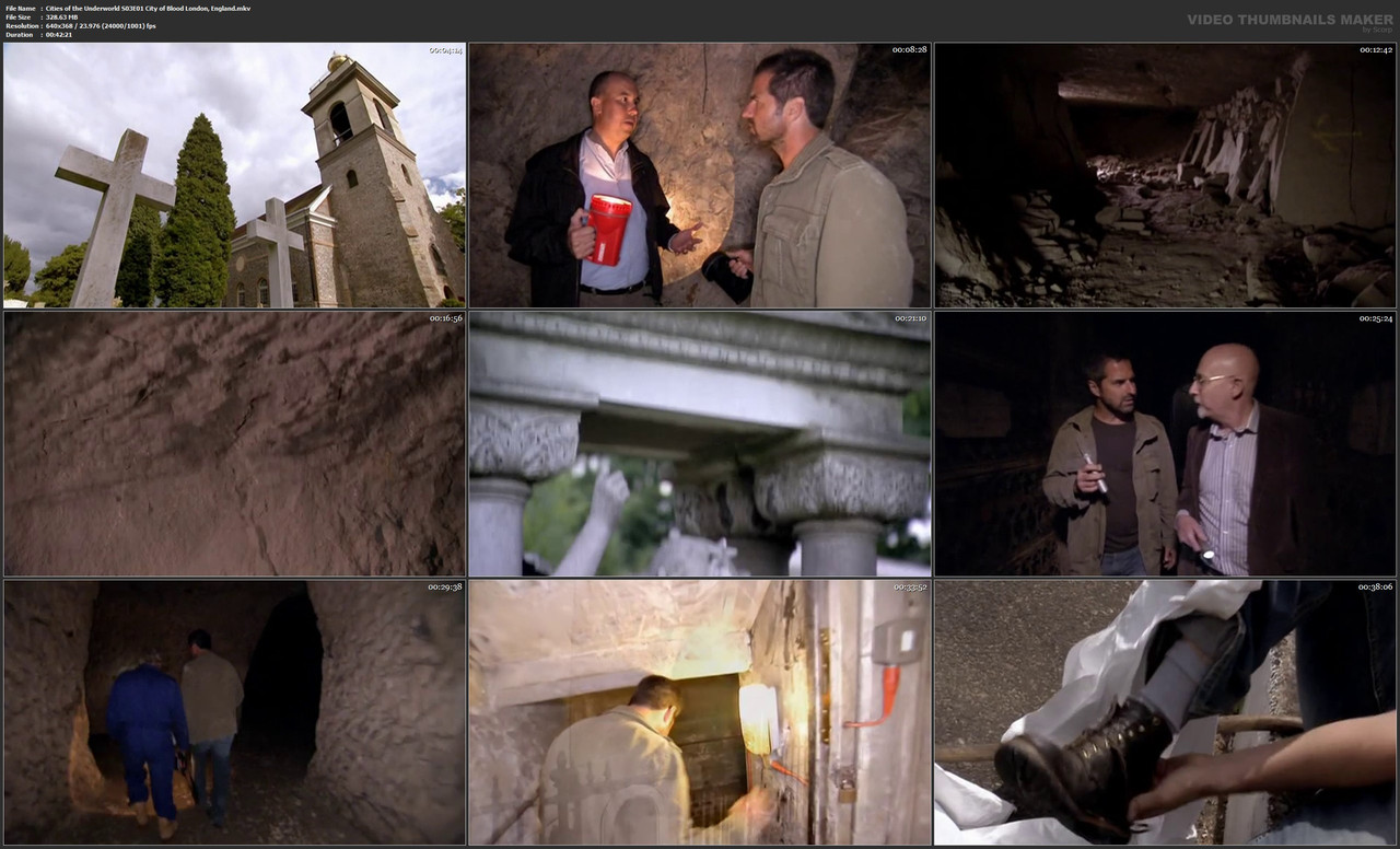 Cities of the Underworld S03E01 City of Blood London, England.mkv