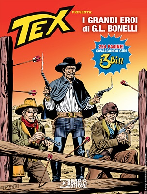 Avventura Magazine 2022 - Tex Presenta I Grandi Eroi Di G. L. Bonelli, I 3 Bill! (SBE 2022-09)