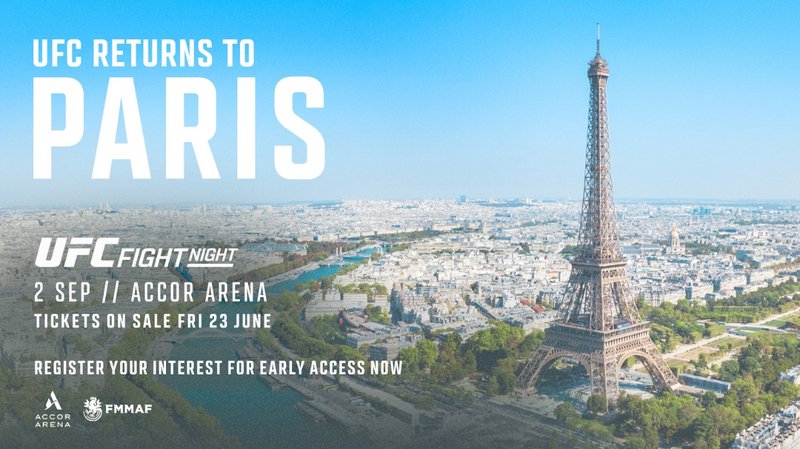 Две битки отпаднаха дни преди UFC Paris