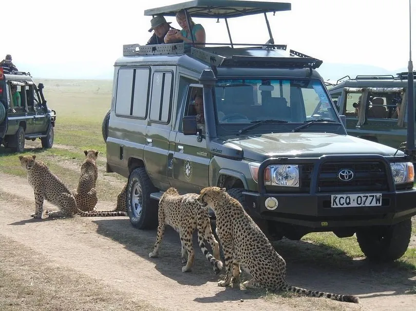 Family safari holiday in Amboseli Kenya