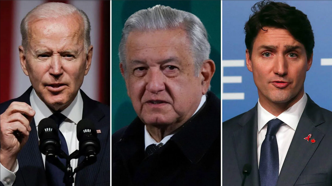 AMLO, Biden y Trudeau darán mensaje conjunto