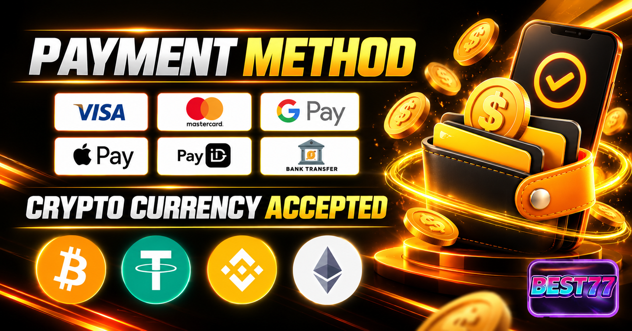 Best77 payment methods