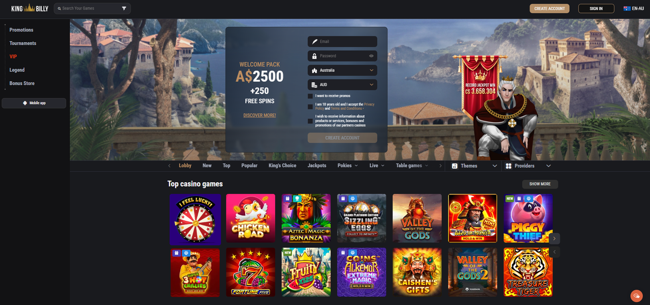 king-billy-casino-free-spins-no-deposit