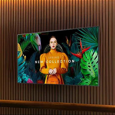 Tela 4K UHD com tecnologia Dynamic Crystal Color
