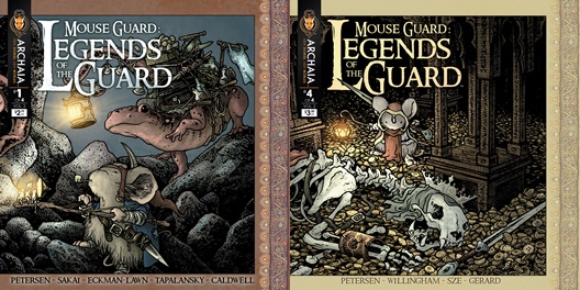 Mouse Guard - Legends of the Guard Vol.2 #1-4 (2013) Complete