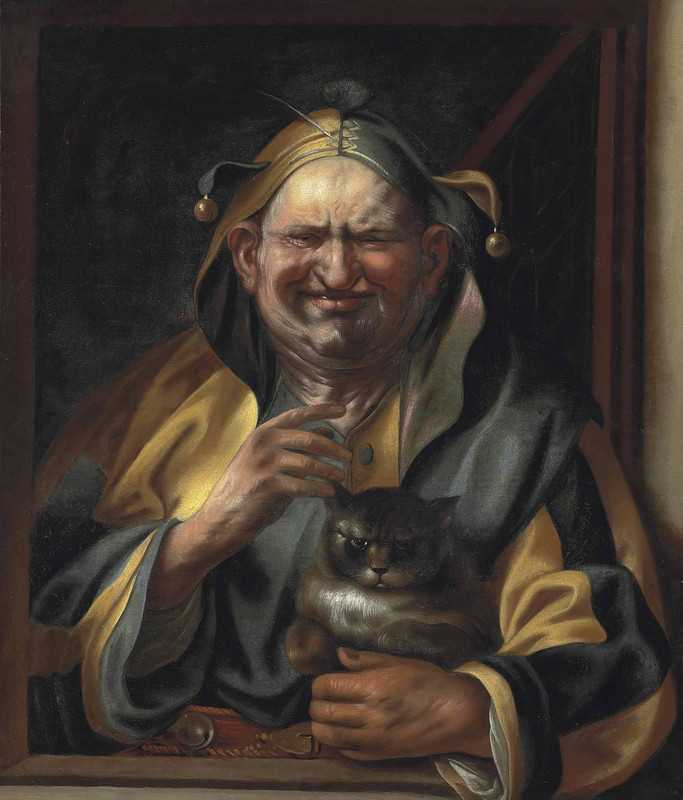1-2013-CSK-09577-0017-000-studio-of-jacob-jordaens-a-jester-with-a-cat033826