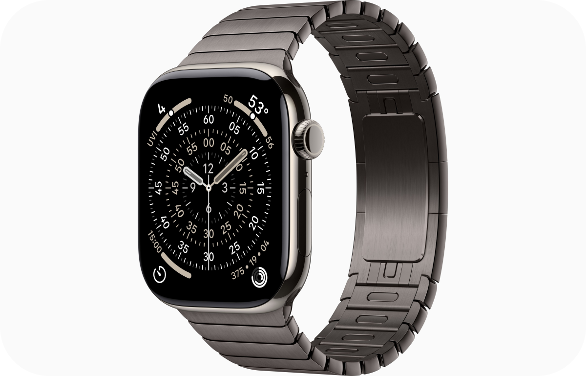 Apple Watch Series 11 Slate Titanium Link Bracelet