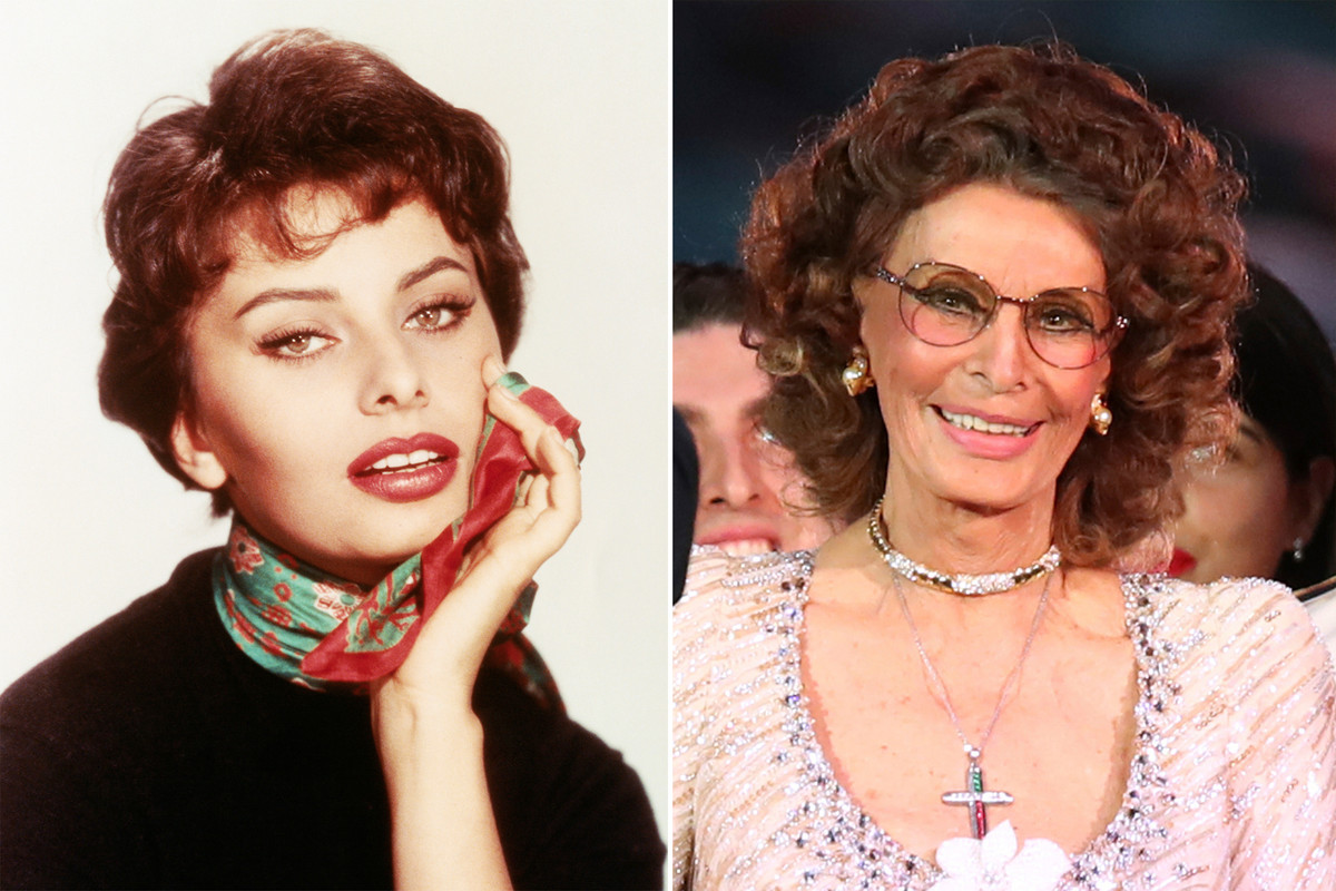 Sophia Loren’s Reaction—Then and Now