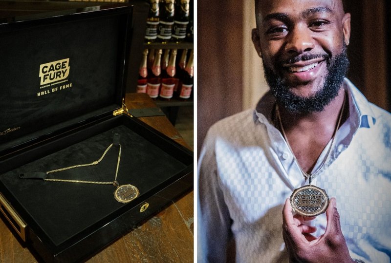 Алджамейн Стърлинг влезе в Залата на славата на Cage Fury FC