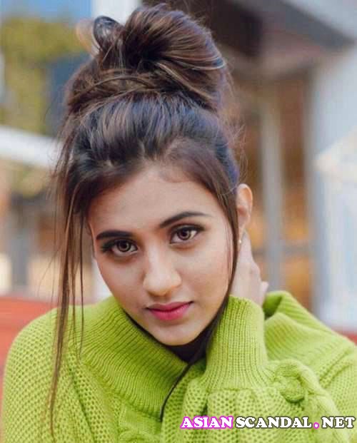 Indian beautiful goddess Anjali was stripped naked in her early exposure video