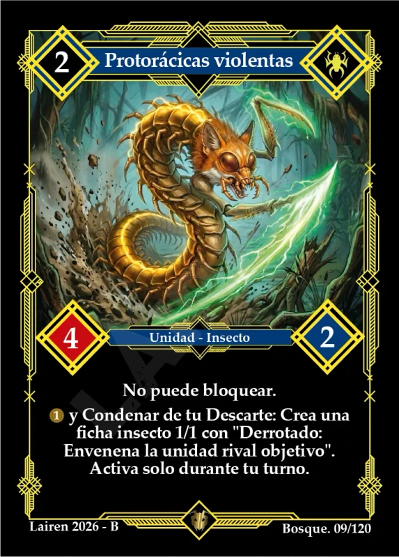 PROTORÁCICAS VIOLENTAS