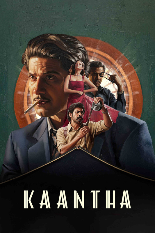 Kaantha 2025 DS4K Dual Audio Hindi Tamil Movie HD ESub