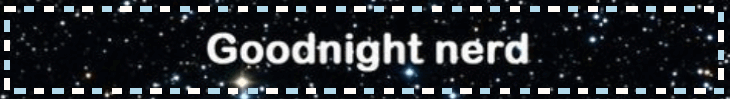 goodnight nerd