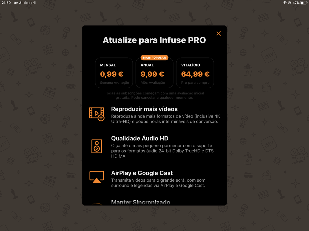 Infuse 6 Pro App Store vs Inside of app prices r/appletv