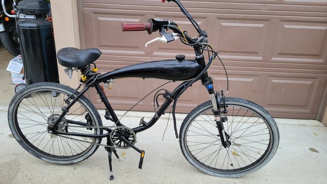 gas powered beach cruiser