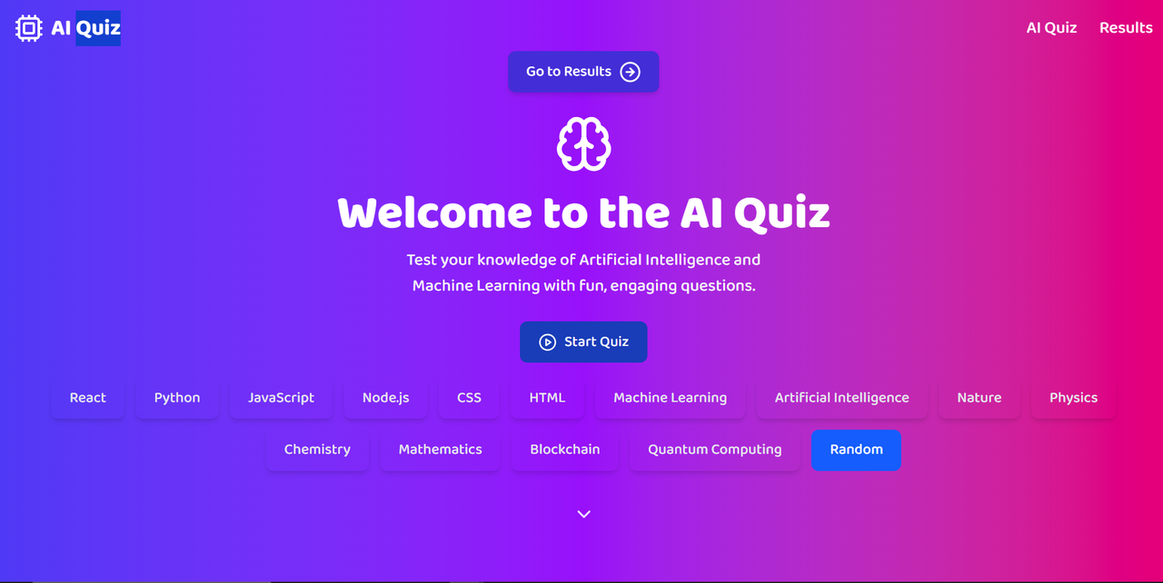 Quiz Page