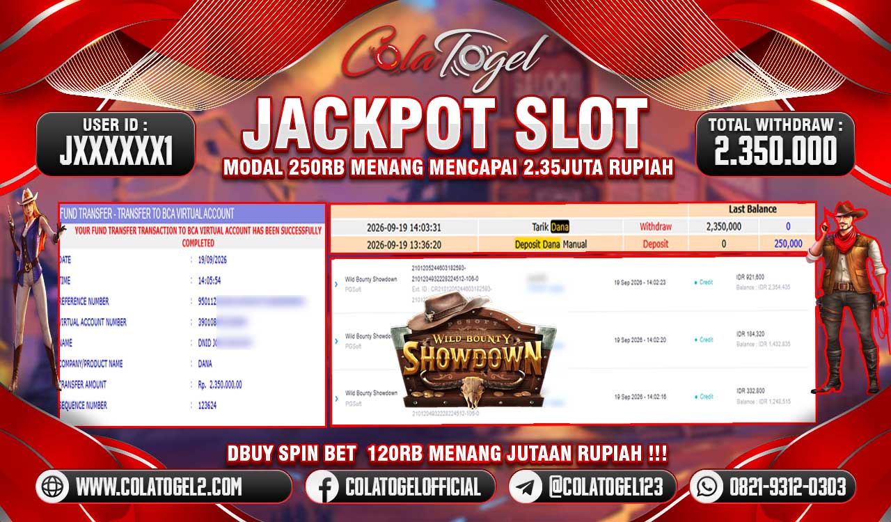 JACKPOT SLOT GACORR !!!