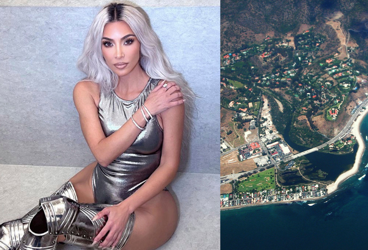 Así es la mansión que Kim Kardashian compró a Cindy Crawford