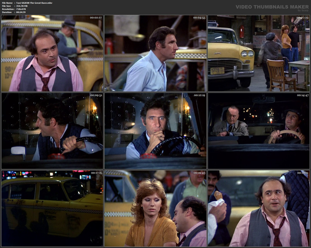 Taxi S02E08 The Great Race.mkv