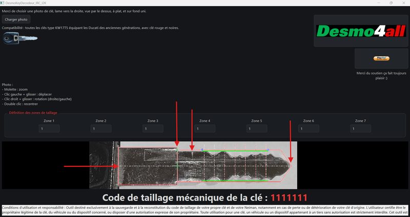 Desmo Key Decodeur tuto 1