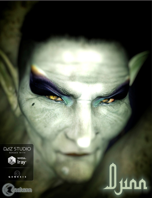 Djinn for Genesis 3 Female Djinn for Genesis 3 Female