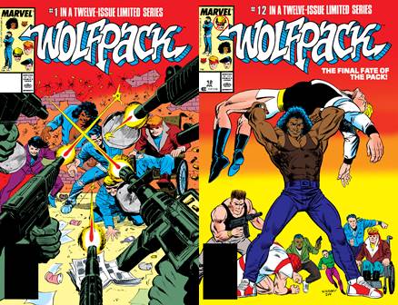 Wolfpack #1-12 (1988-1989) Complete