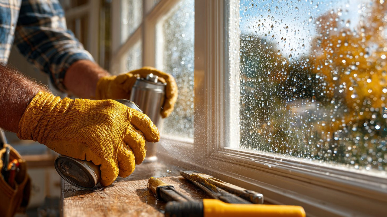 Профилактический уход за окнами: смазка и нанесение спреев