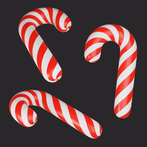 1000 Candy cane