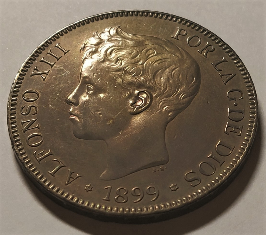 5 Pesetas de 1899 - Alfonso XIII IMG-20210126-191836