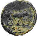 Glosario de monedas romanas. JABALÍ. 2