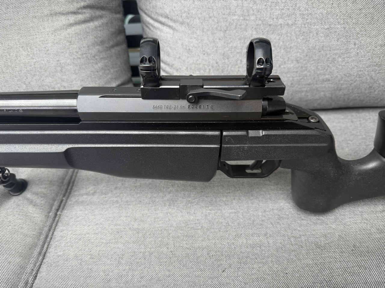 Graviertes Gewehr Ansicht 5