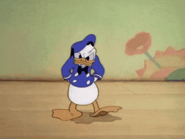 donald-duck-waiting.gif