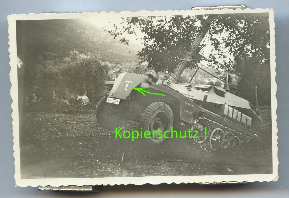 Foto DAK Deutsches Afrikakorps , Panzerspähwagen