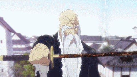 動畫《BLEACH 死神 千年血戰篇》第6話山本元柳齋重國的卍解『残火太刀』超作畫【GIF】 - n1028459的創作 - 巴哈姆特