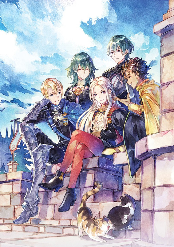 byleth-byleth-edelgard-von-hresvelg-byleth-dimitri-alexandre-blaiddyd-and-1-more-fire-emblem-and-1
