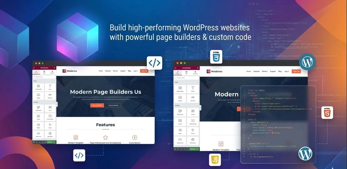 WP website builder
