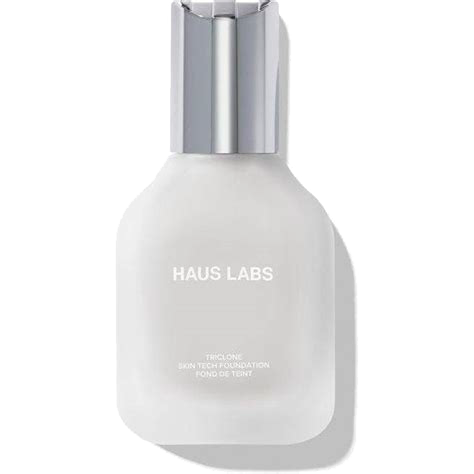 Haus labs foundation in the shade 000 fair neutral which is actually just a foundation base with no pigment in it designed to lighten darker foundations