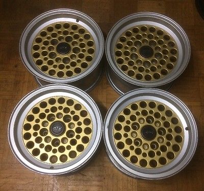 4xOriginal-ATS-Käseloch-Felgen-7x14-BMW-E12-E28