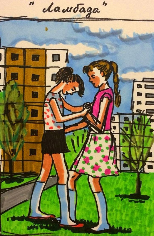 Эти 34 рисунка о детстве в СССР от советской девочки словно поворачивают время вспять