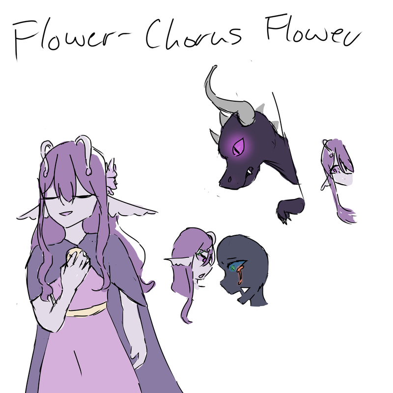 Flower Series | Chorus Flower Minecraft Skin