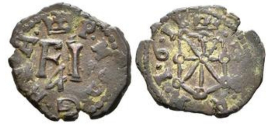 4 Cornados Felipe III, V de Navarra, 1611. 20200425-193722