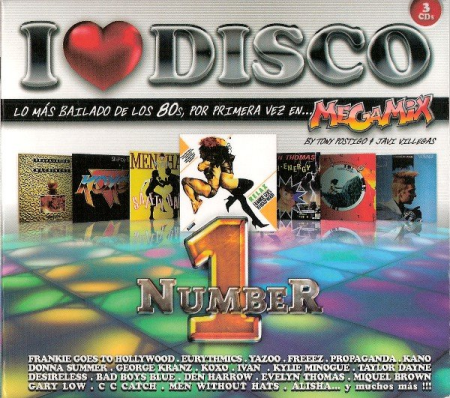 VA - I Love Disco 80s Number 1 Megamix (2015)