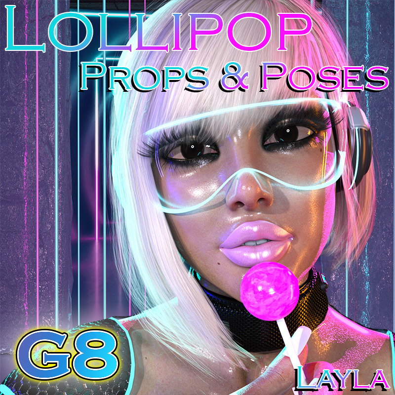 Lollipop Props and Poses G8