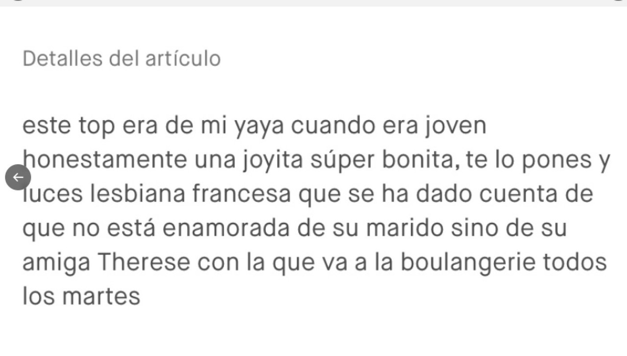 Viral y controvertida manera de vender ropa de una joven en internet