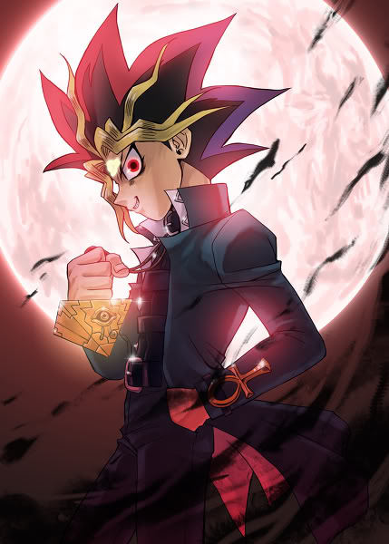 Hình vẽ Atemu (Yami Yugi) bộ YugiOh (vua trò chơi) - Page 9 2_Atemp_390