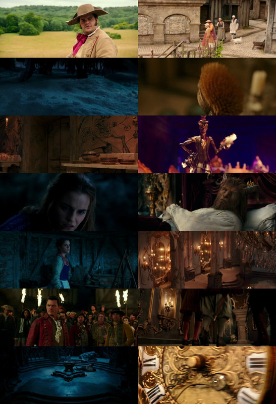 Beauty and the Beast (2017) 1080p | 720p | 480p BluRay [Hindi (हिन्दी) + English] DD5.1 HEVC ESub