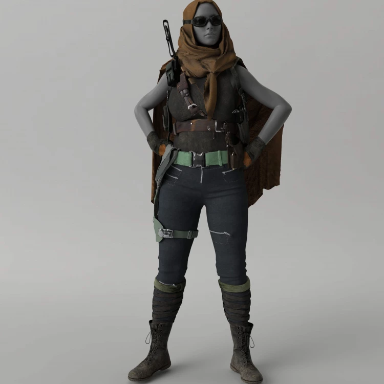 Sandstrom Ops for Genesis 8 Female